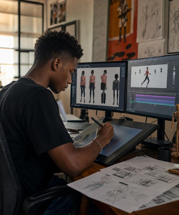 08 showcase animation workstation